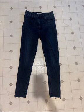 Dark Blue Women's Stretch Skinny Jeans